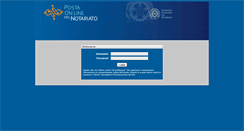 Desktop Screenshot of posta.notariato.it