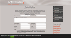 Desktop Screenshot of notariato.info