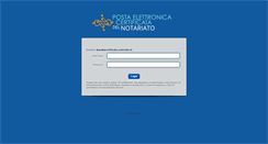 Desktop Screenshot of postacertificata.notariato.it